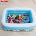 SUNGOOGLE Piscina Exterior Infantil Piscina Inflável Brinquedo Aquático Piscina De PVC